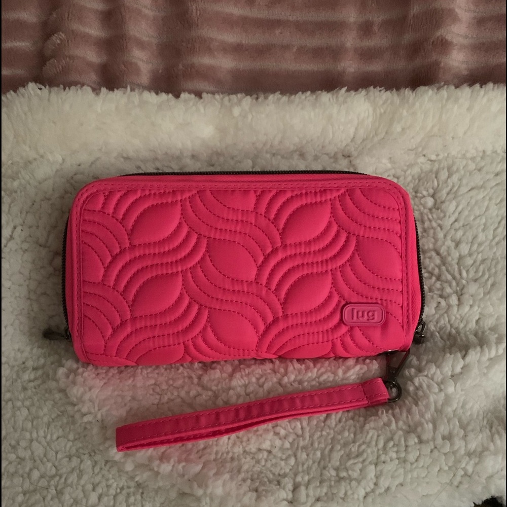 Lug Splits XL wallet Magenta